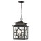 Homeroots 18.75 x 12 x 12 in. Calvert 4-Light Oil-Rubbed Bronze Hanging Lantern 397967 - alternate 4